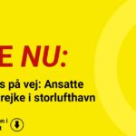 Rejsekaos på vej: Ansatte varsler strejke i storlufthavn