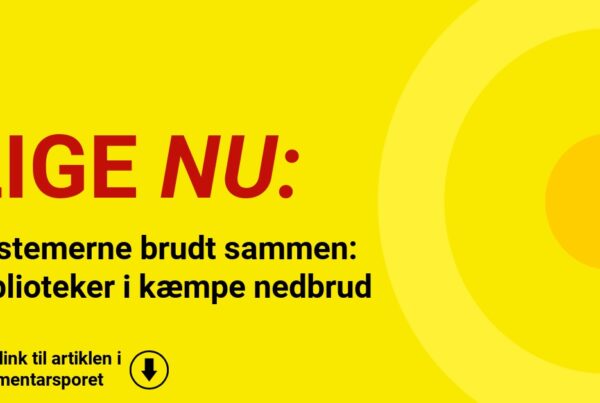 Systemerne brudt sammen: Biblioteker i kæmpe nedbrud