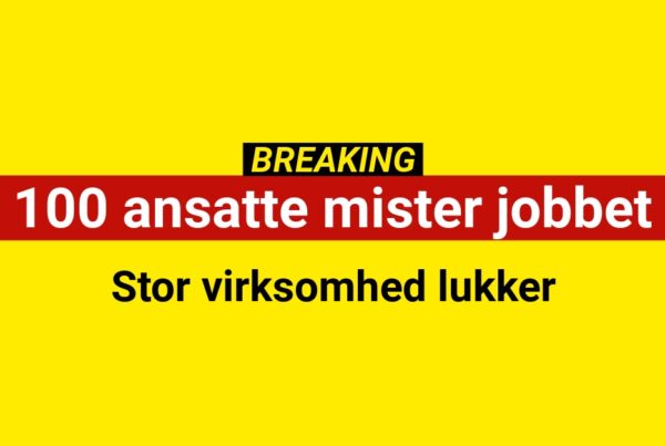 CHOK: 100 ansatte mister jobbet – fabrik lukker pludseligt