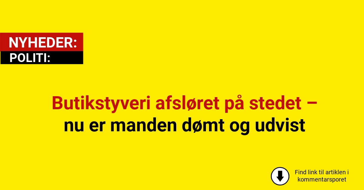 Scan selv-snyd gik helt galt – nu venter fængsel og udvisning