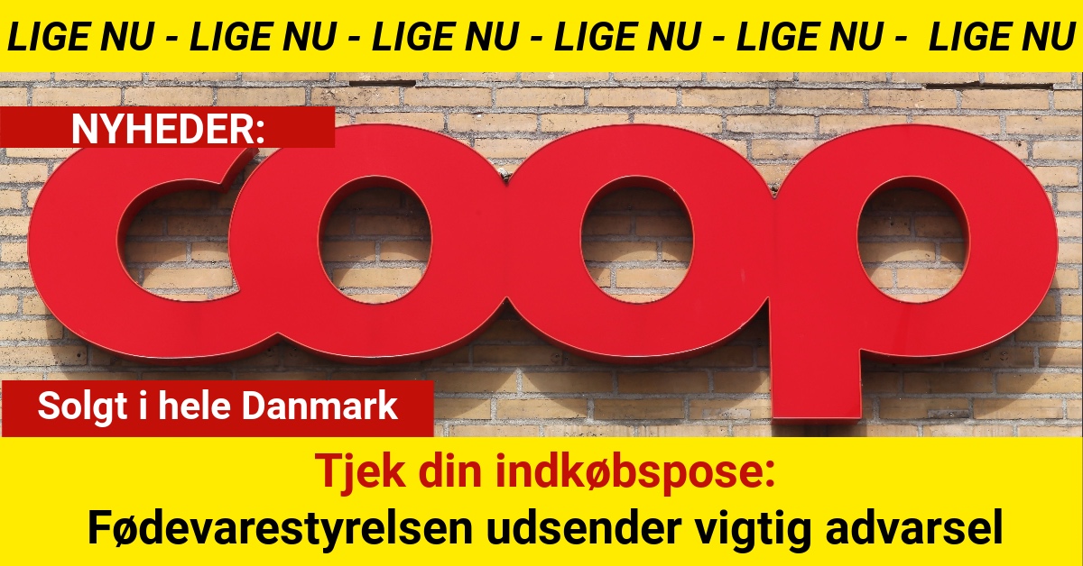 Kæmpe tilbagekaldelse: Disse varer fra Coop kan indeholde salmonella