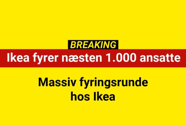 Ikea fyrer næsten 1.000 ansatte