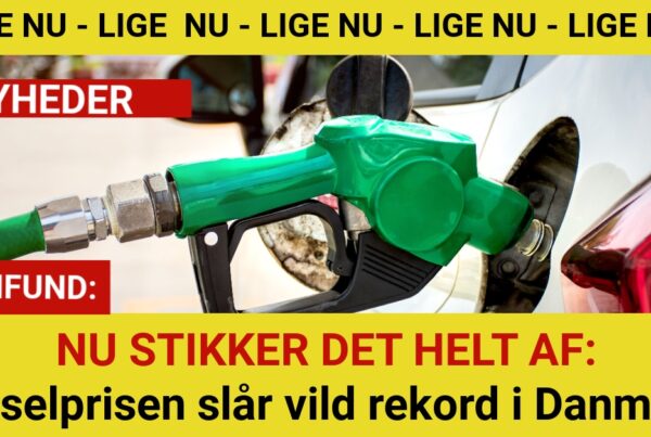 NU STIKKER DET HELT AF: Dieselprisen slår vild rekord i Danmark