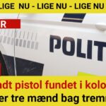 Skarpladt pistol fundet i kolonihave: Nu er tre mænd bag tremmer