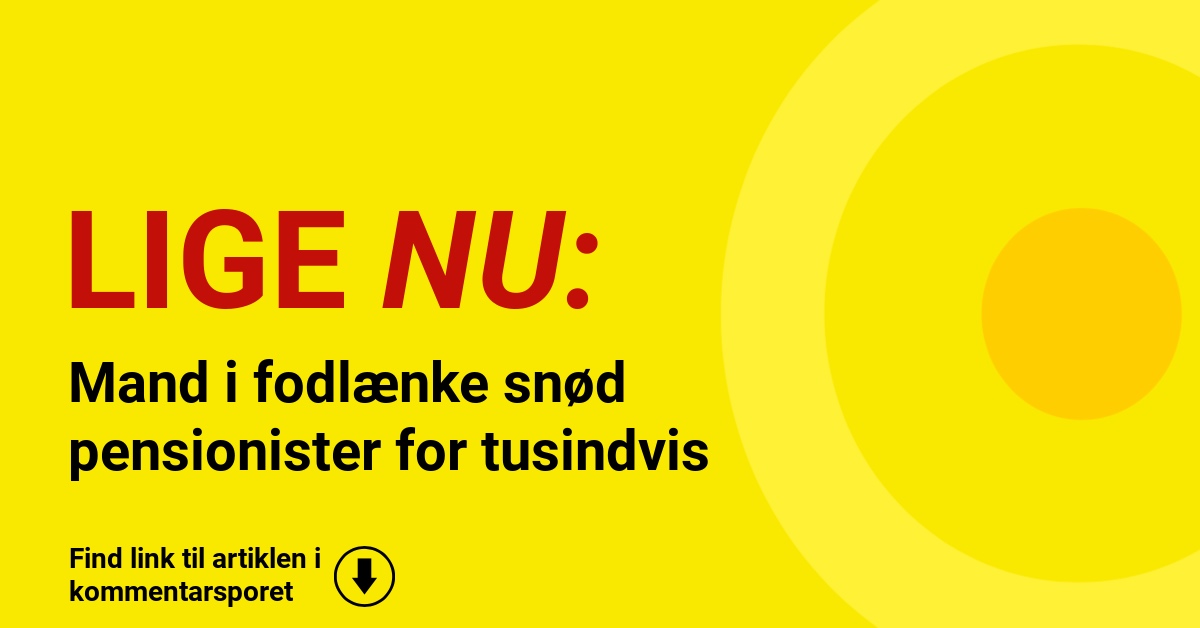 Politiet slår til: Mand i fodlænke mistænkt for svindel