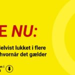 Motorvej delvist lukket i flere dage – se hvornår det gælder