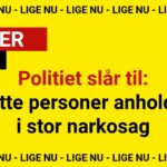 Politiet slår til: Otte personer anholdt i stor narkosag