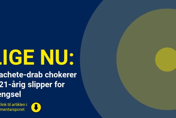 Machete-drab chokerer – 21-årig slipper for fængsel