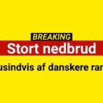 Stort nedbrud - Tusindvis af danskere ramt