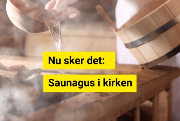 Nu kan du komme i sauna i kirken