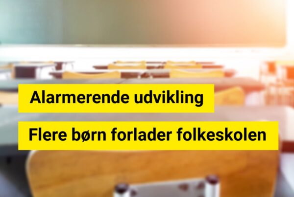 Nye tal chokerer: Hvert fjerde barn er nu væk fra folkeskolen
