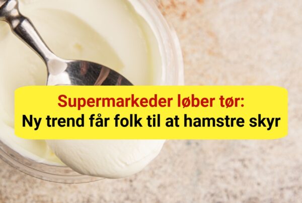 Supermarkeder løber tør: Ny trend får folk til at hamstre skyr