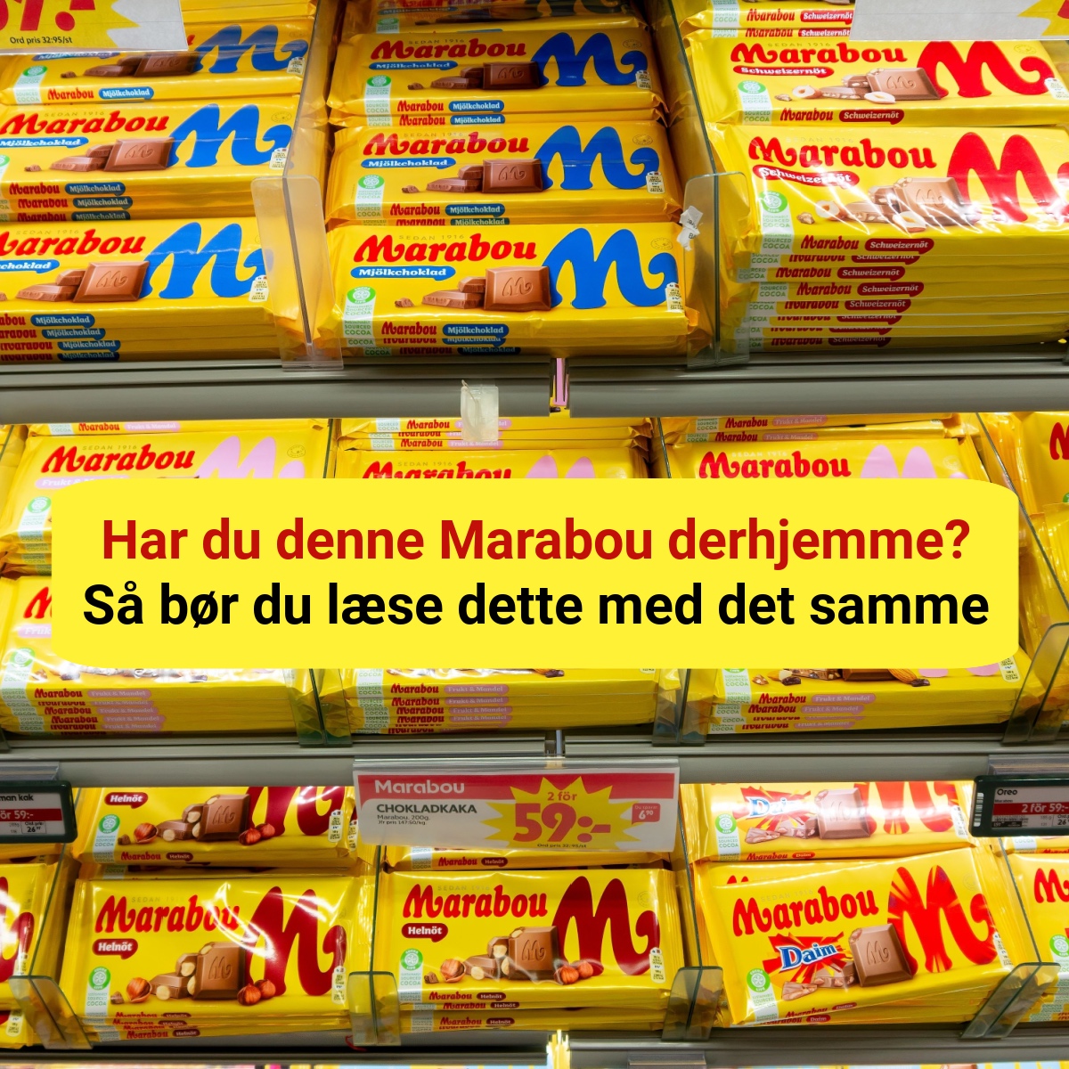 Fødevarestyrelsen udsender advarsel om populær chokolade