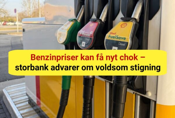 Benzinpriser kan få nyt chok – storbank advarer om voldsom stigning