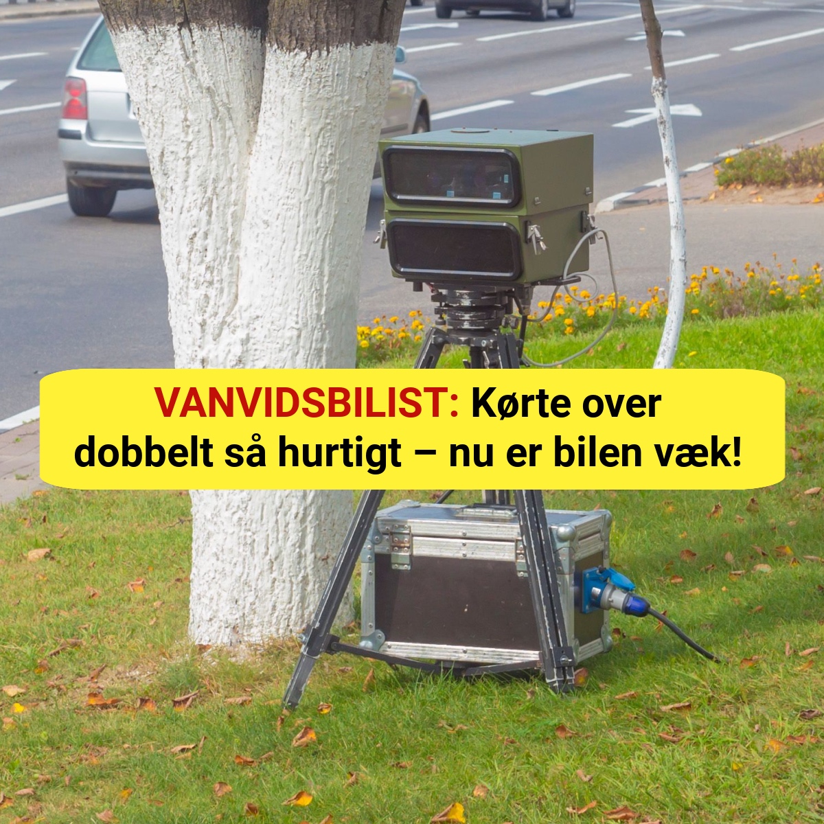 VANVIDSBILIST: Kørte over dobbelt så hurtigt – nu er bilen væk!