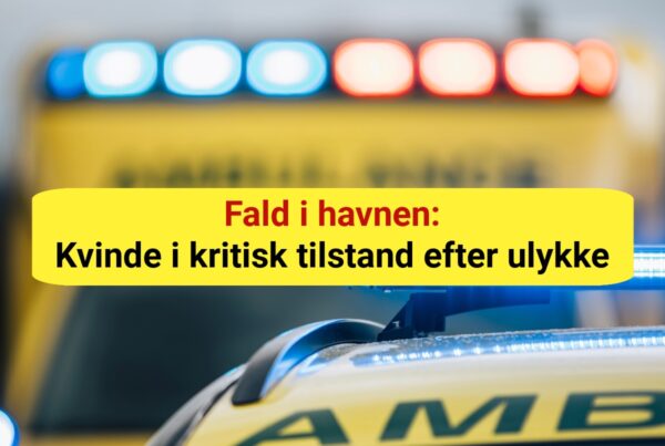 Fald i havnen: Kvinde i kritisk tilstand efter ulykke