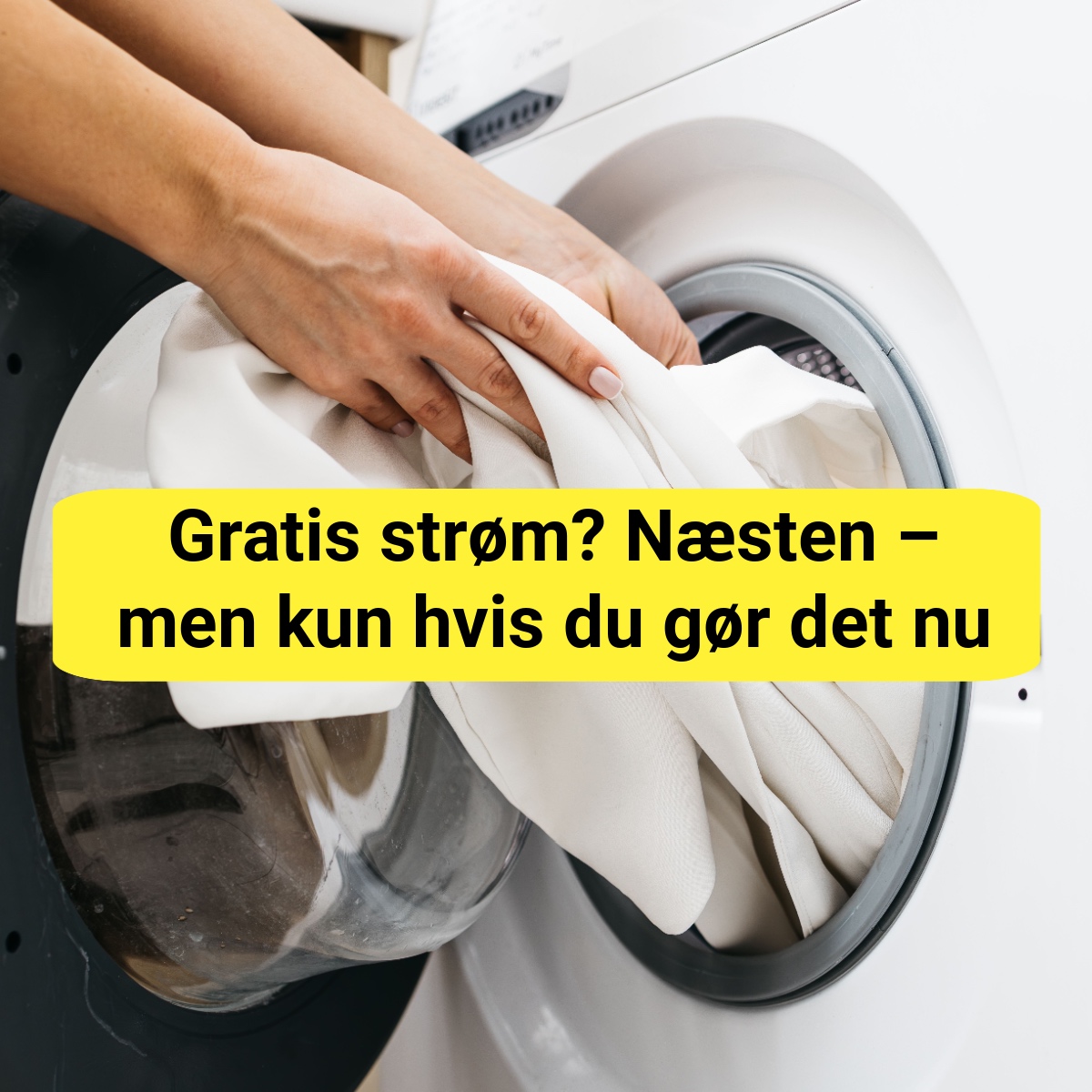 Gratis strøm? Næsten – men kun hvis du gør det nu