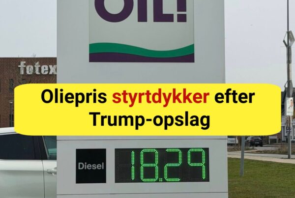 Oliepris styrtdykker efter Trump-opslag