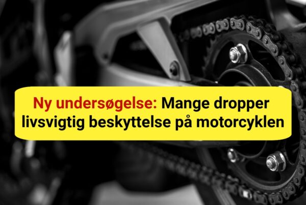 Ny undersøgelse: Mange dropper livsvigtig beskyttelse på motorcyklen