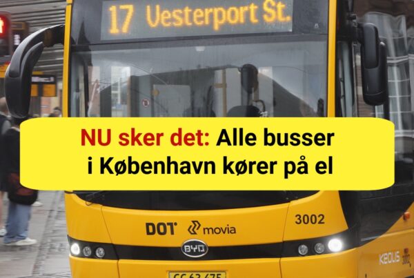 NU sker det: Alle busser i København kører på el