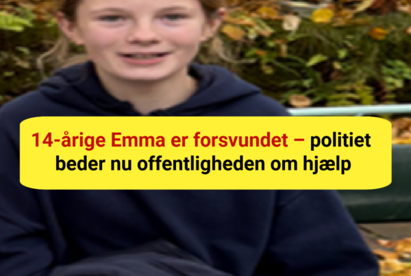 14-årige Emma er forsvundet – politiet beder nu offentligheden om hjælp