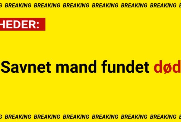 Savnet mand fundet død