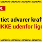 Politiet advarer kraftigt: Gå IKKE udenfor lige nu