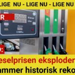 Dieselprisen eksploderer: Rammer historisk rekord