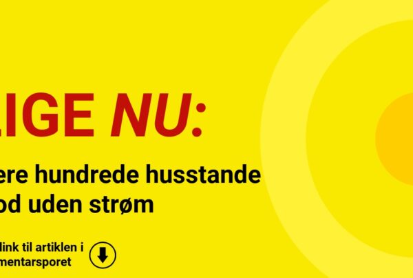 Flere hundrede husstande stod uden strøm
