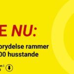 Strømafbrydelse rammer over 1.600 husstande