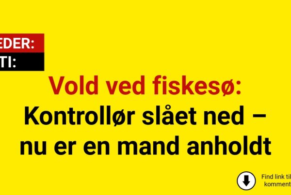 Bad om fisketilladelse – blev slået i ansigtet