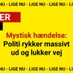 Politiet slår alarm: Mistænkeligt forhold lukker trafikken