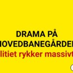 DRAMA PÅ HOVEDBANEGÅRDEN: Politiet rykker massivt ud