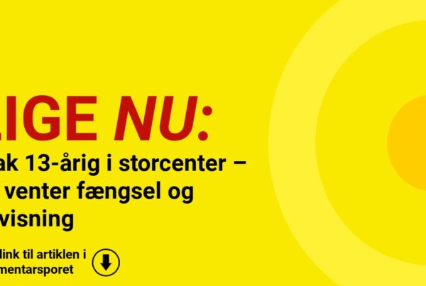 13-årig stukket i storcenter – nu falder dommen over 16-årig