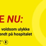 Politibil i voldsom ulykke – flere sendt på hospitalet