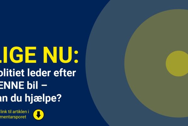 Politiet leder efter DENNE bil – kan du hjælpe?