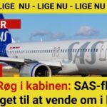 Røg i kabinen: SAS-fly tvunget til at vende om i luften