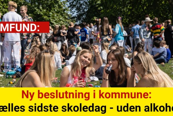 Ny beslutning i kommune: Fælles sidste skoledag - uden alkohol