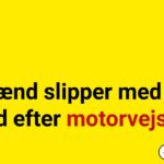 To mænd slipper med livet i behold efter motorvejsulykke