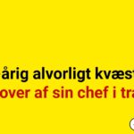 20-årig alvorligt kvæstet i arbejdsulykke: Kørt over af chef i traktor