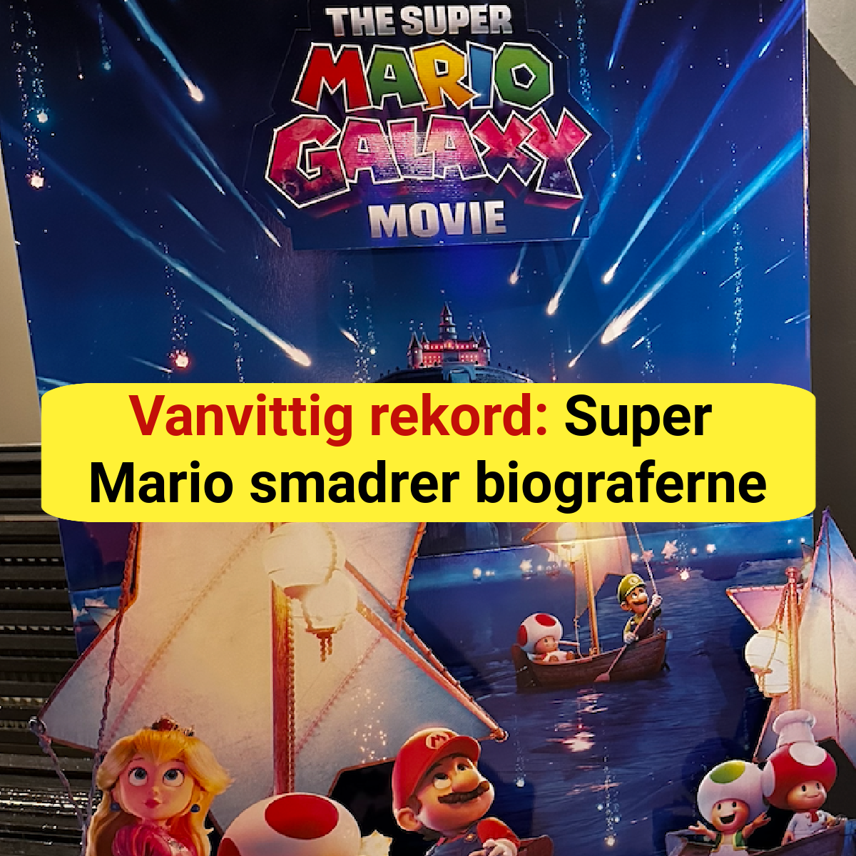 Rekordpremiere: Ny Super Mario-film stormer biograferne verden over