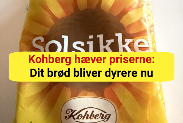 Kohberg hæver priserne: Dit brød bliver dyrere nu