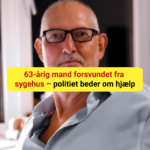 63-årig mand forsvundet fra sygehus – politiet beder om hjælp