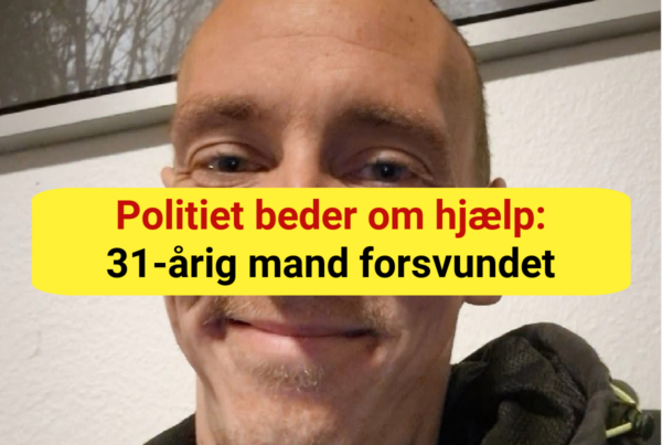 Politiet beder om hjælp: 31-årig mand forsvundet