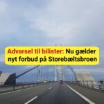 Advarsel til bilister: Nu gælder nyt forbud på Storebæltsbroen