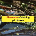Blæsende afslutning på påsken