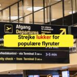 Flytrafik ramt af strejke – tjek din afgang nu