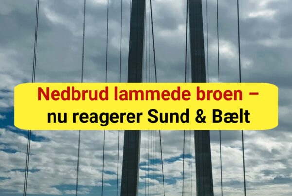 Storebælt ramt af nedbrud: Nu kommer løsningen alle taler om