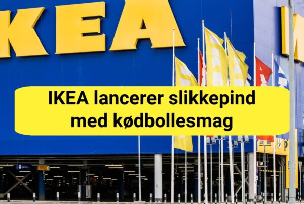 IKEA lancerer slikkepind med kødbollesmag