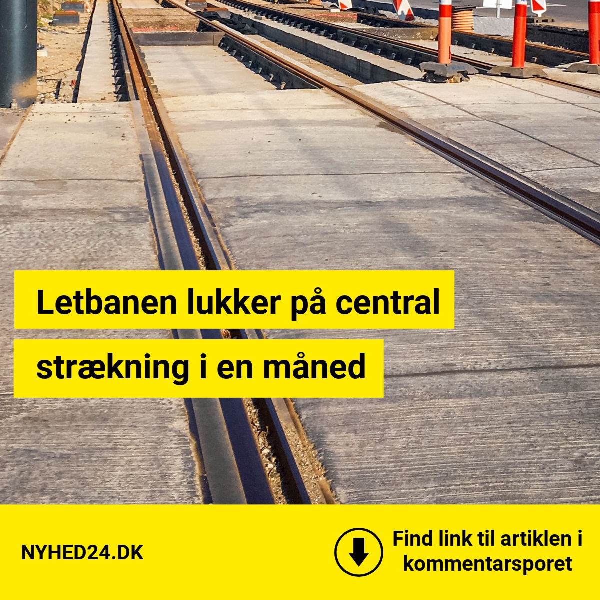 Passagerer mellem Aarhus H og Odder må skifte til bus, mens der arbejdes på elektrificering af jernbanen